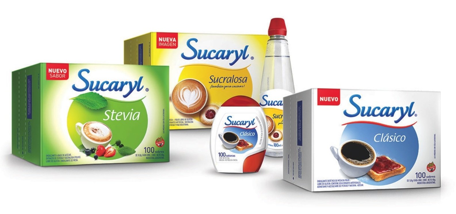 Sucaryl Se Renovó Y Cambió El Packaging De Toda Su Línea - Infokioscos