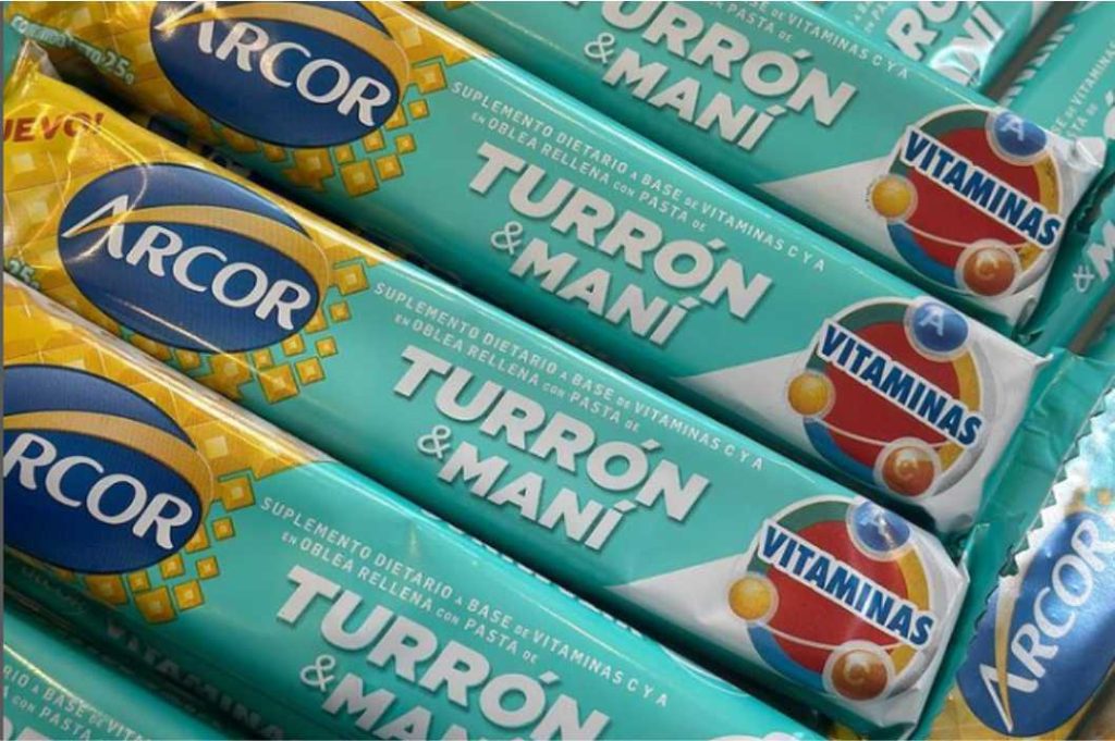 Arcor Lanza El Nuevo Turr N Man Con Vitaminas C Y A Infokioscos