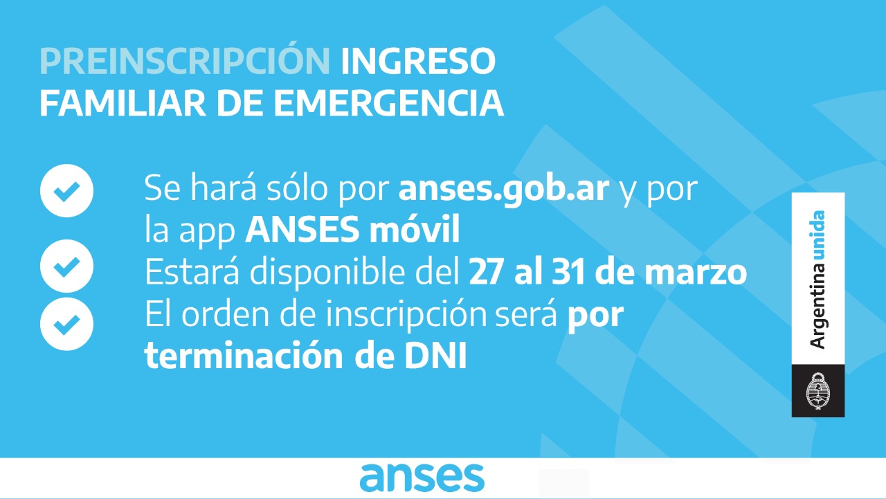 Cronograma para la inscripción del IFE