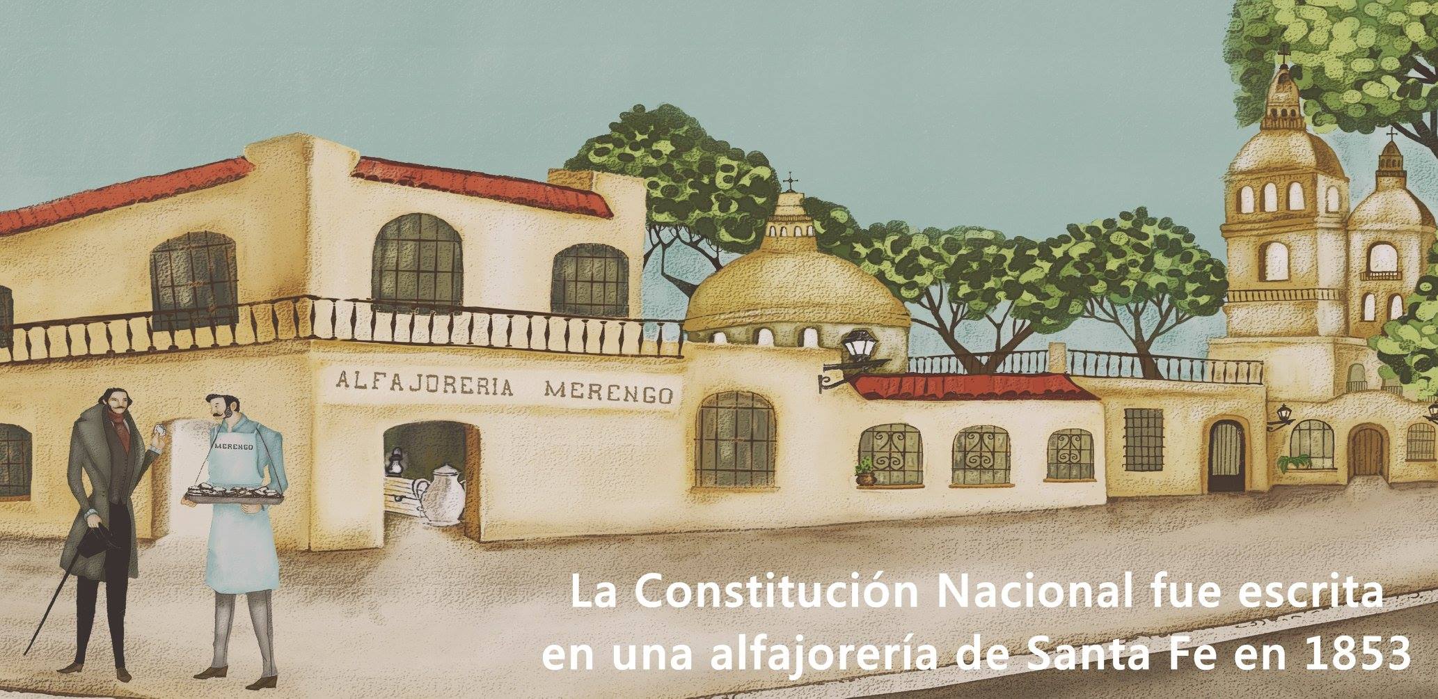 MERENGO la alfajorería más antigua de Argentina, donde se escribió la Constitución de 1853