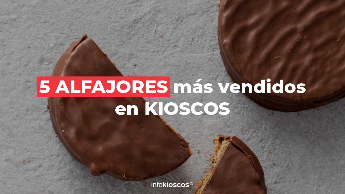Los 5 alfajores más vendidos en kioscos de Argentina 2024