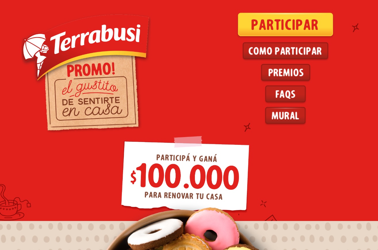 Promo Terrabusi 2020 – Ganá $100.000 para renovar tu casa