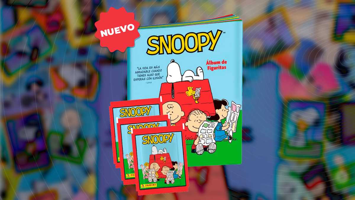 Álbum de FIGURITAS de Snoopy: lo nuevo de Panini