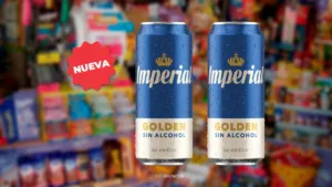 cerveza imperial sin alcohol