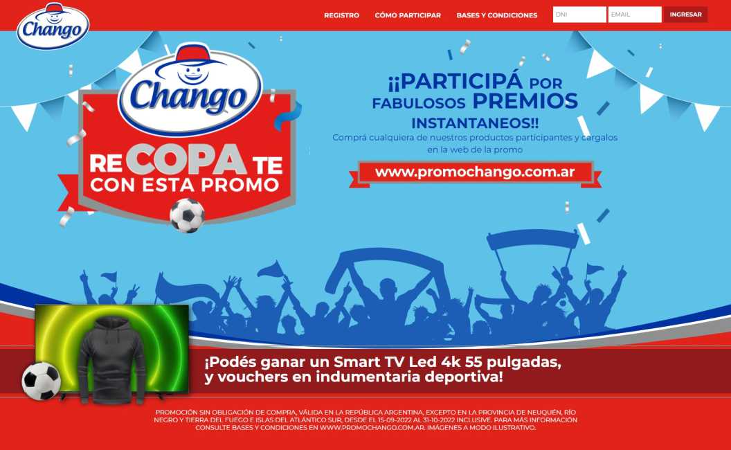 Recopate con la promo de azúcar Chango