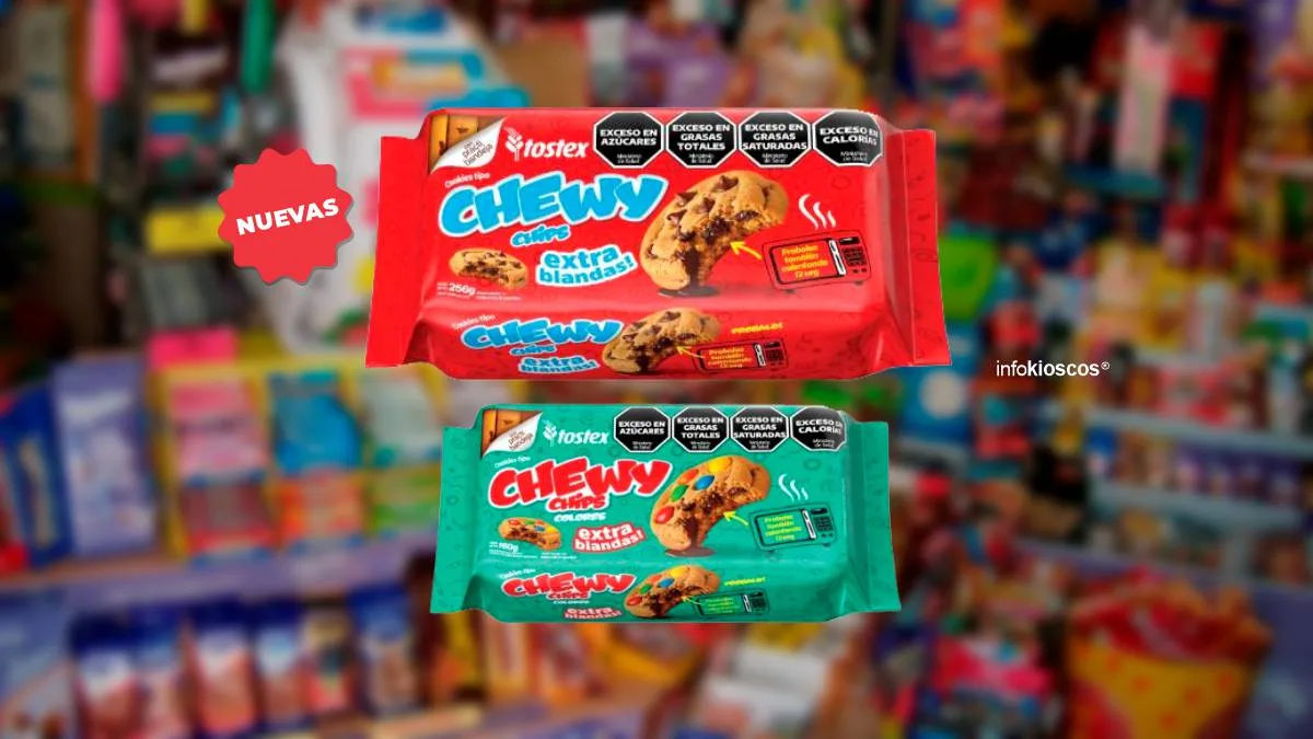 Tostex lanza las nuevas las nuevas galletitas Chewy Chips