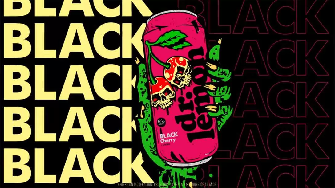 ¡Dr. Lemon ilumina Halloween con su nueva edición limitada Black Cherry!