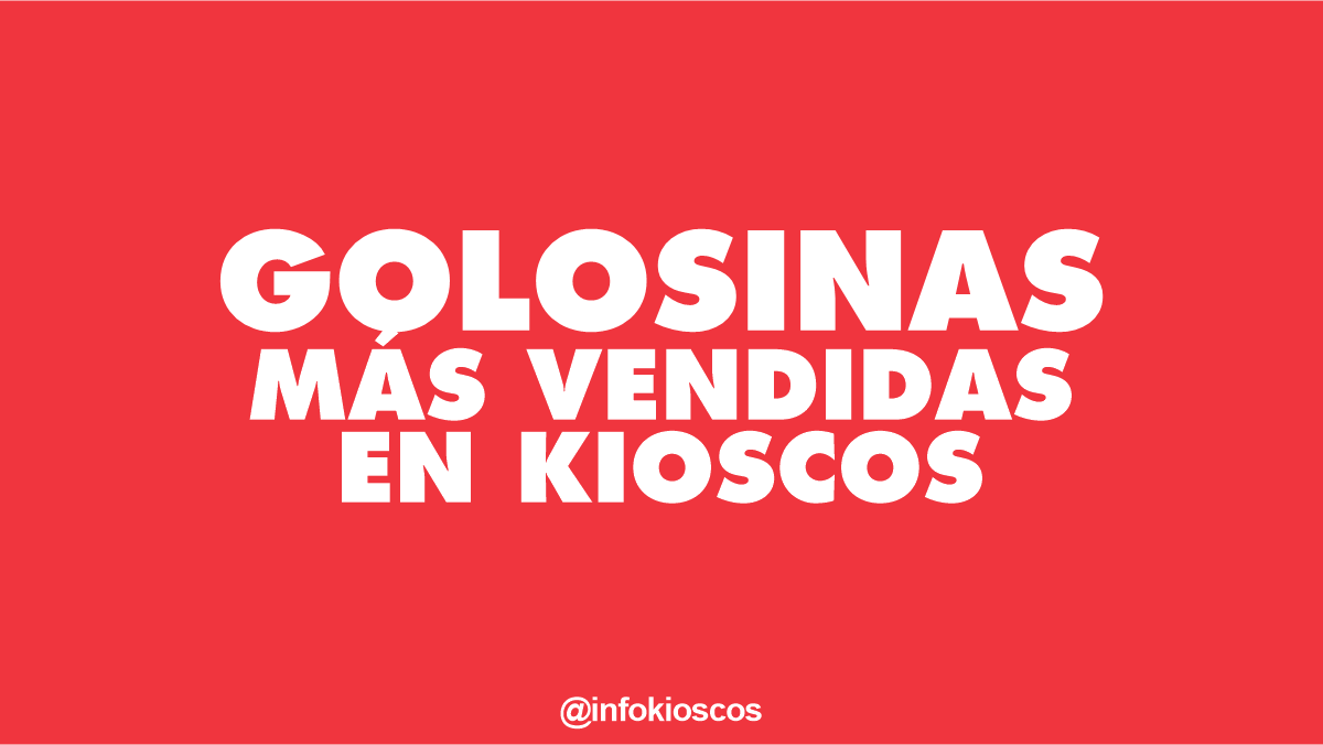 Las golosinas más vendidas en kioscos de Argentina