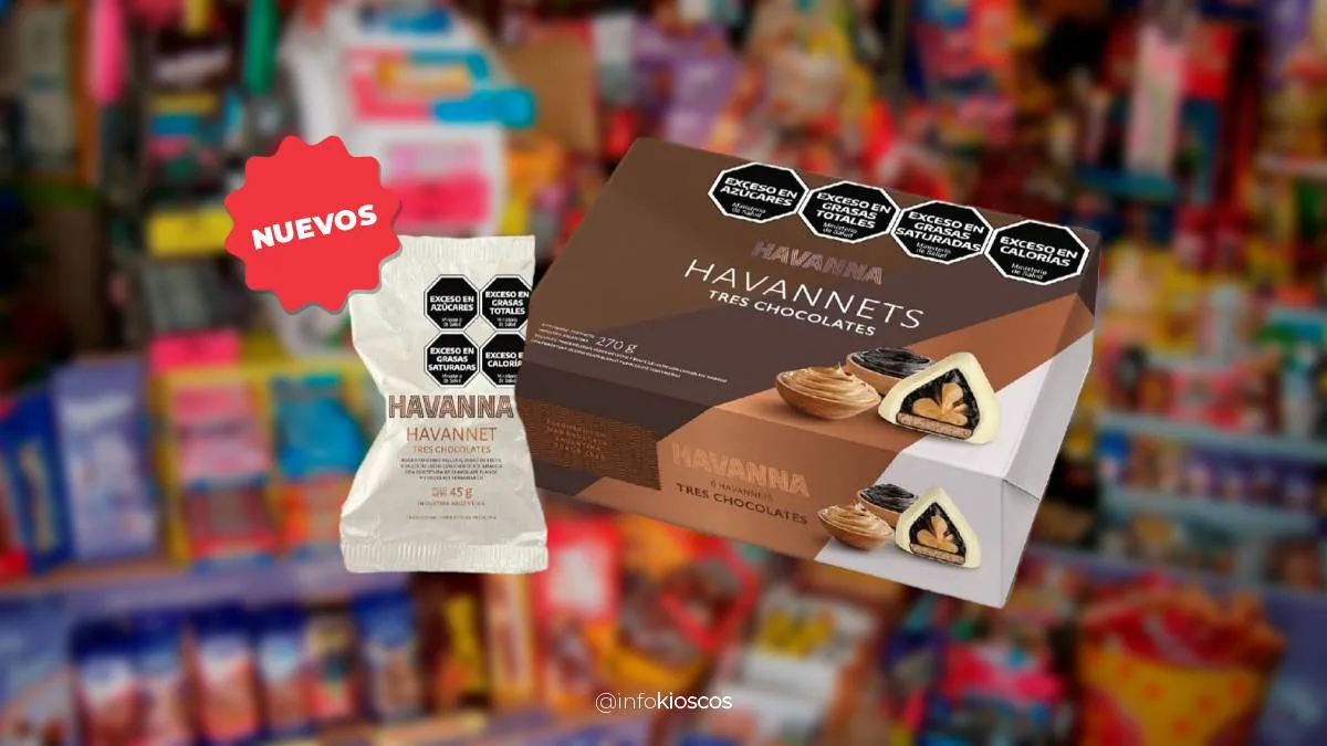 Havanna presenta su nuevo Havannet Tres Chocolates