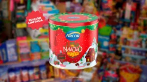Arcor presenta su nueva lata navideña edición limitada para esta temporada