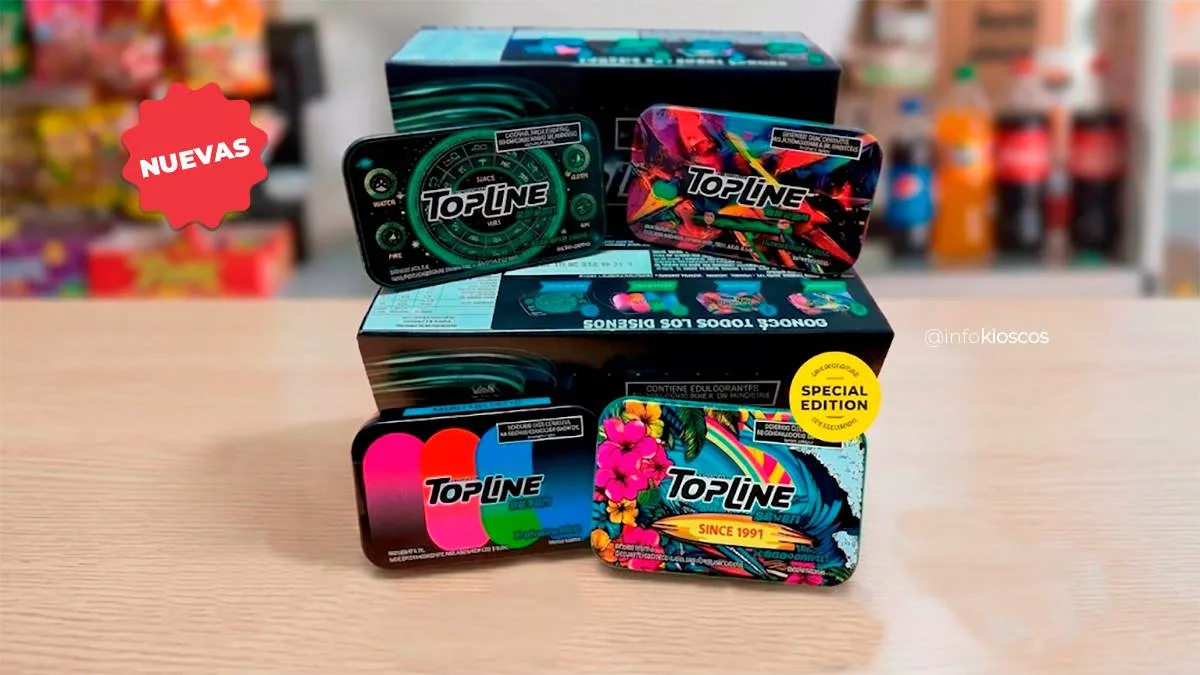 Topline lanza 4 latas temáticas de edición limitada