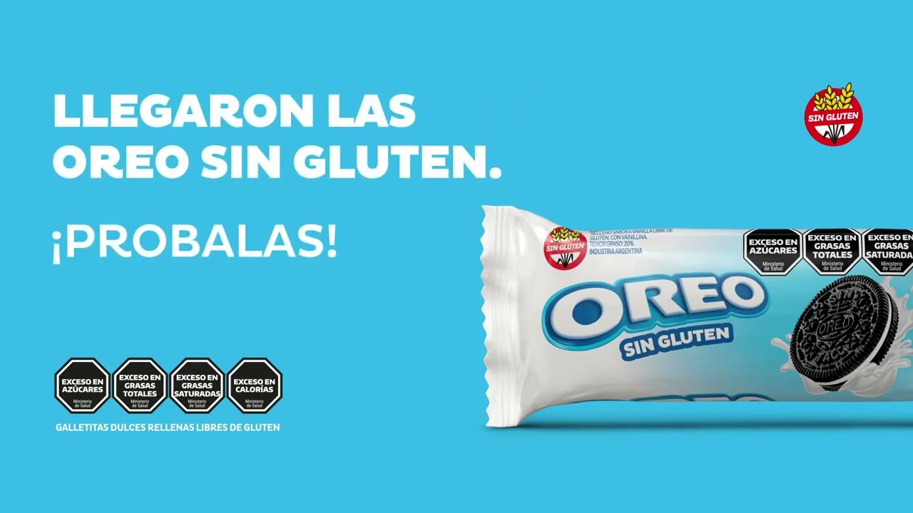 Llegan a Argentina las nuevas Oreo sin gluten, en el Día Mundial de la Celiaquía