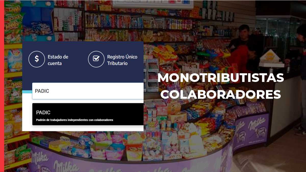 Kioscos podrán registrarse en PADIC e inscribir colaboradores sin relación de dependencia