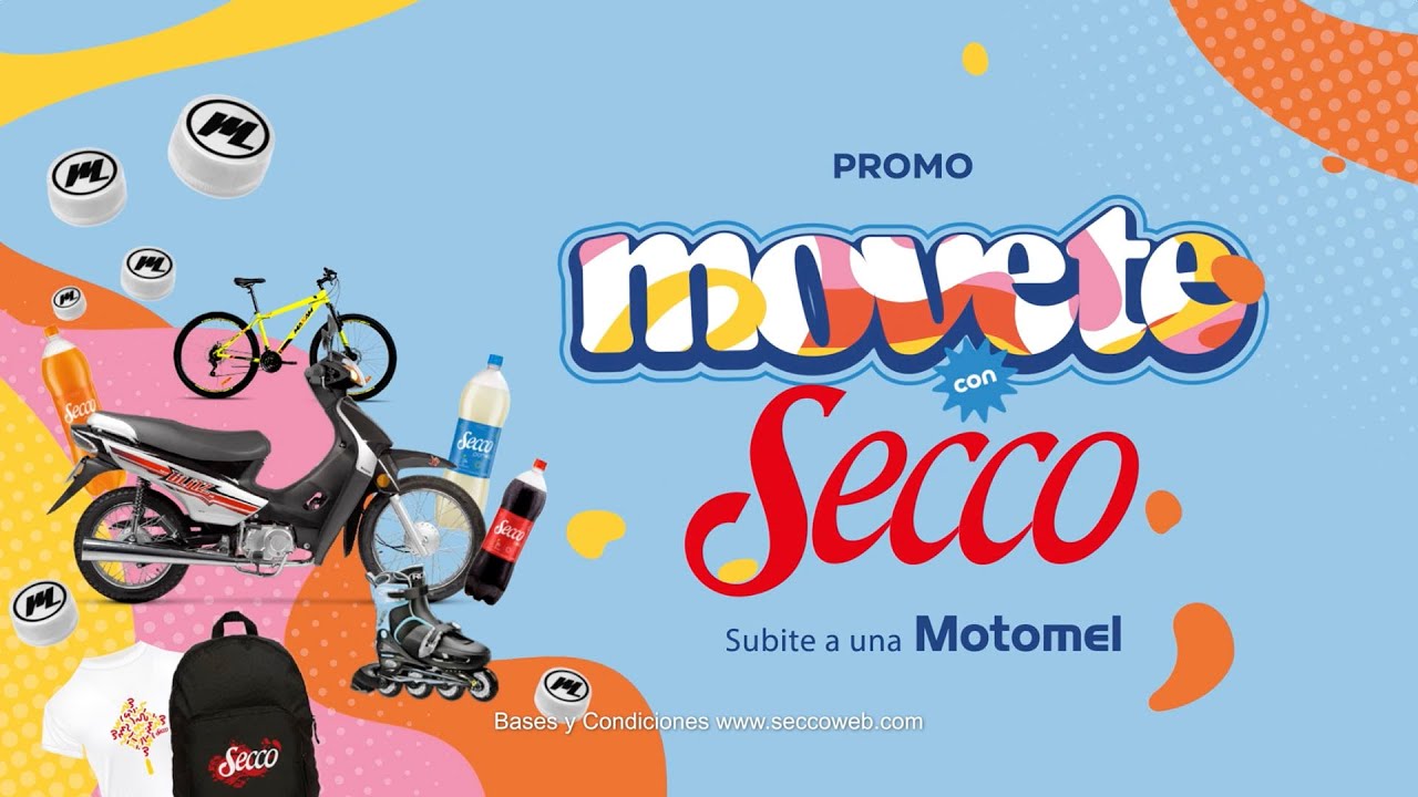Promo Movete con Secco y Motomel