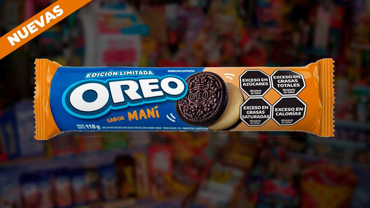 Llegaron las nuevas Oreo Maní: la edición limitada que tenés que probar antes de que se agote