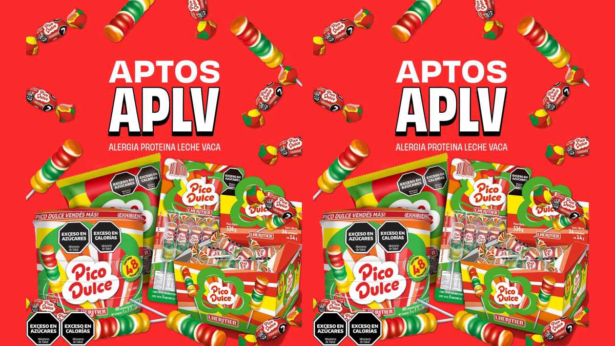 Sabías qué los caramelos y chupetines Pico Dulce son apto APLV