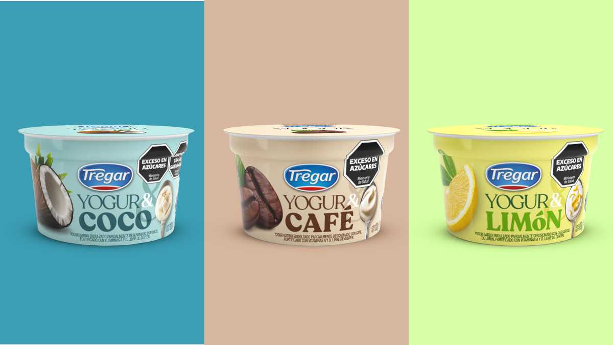 Descubrí los nuevos sabores de yogures Tregar: limón, coco y café