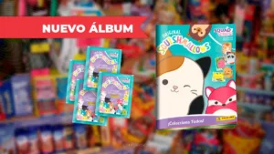 álbum de figuritas Squishmallows