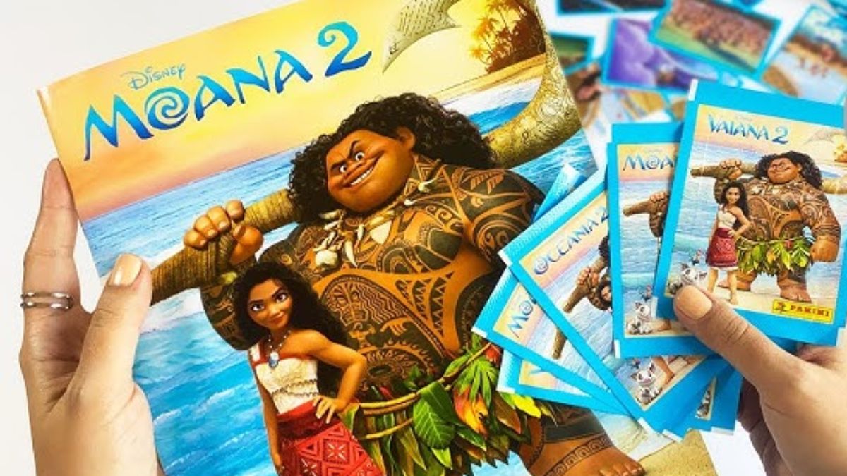 Nuevo álbum de figuritas de Moana 2 de Panini