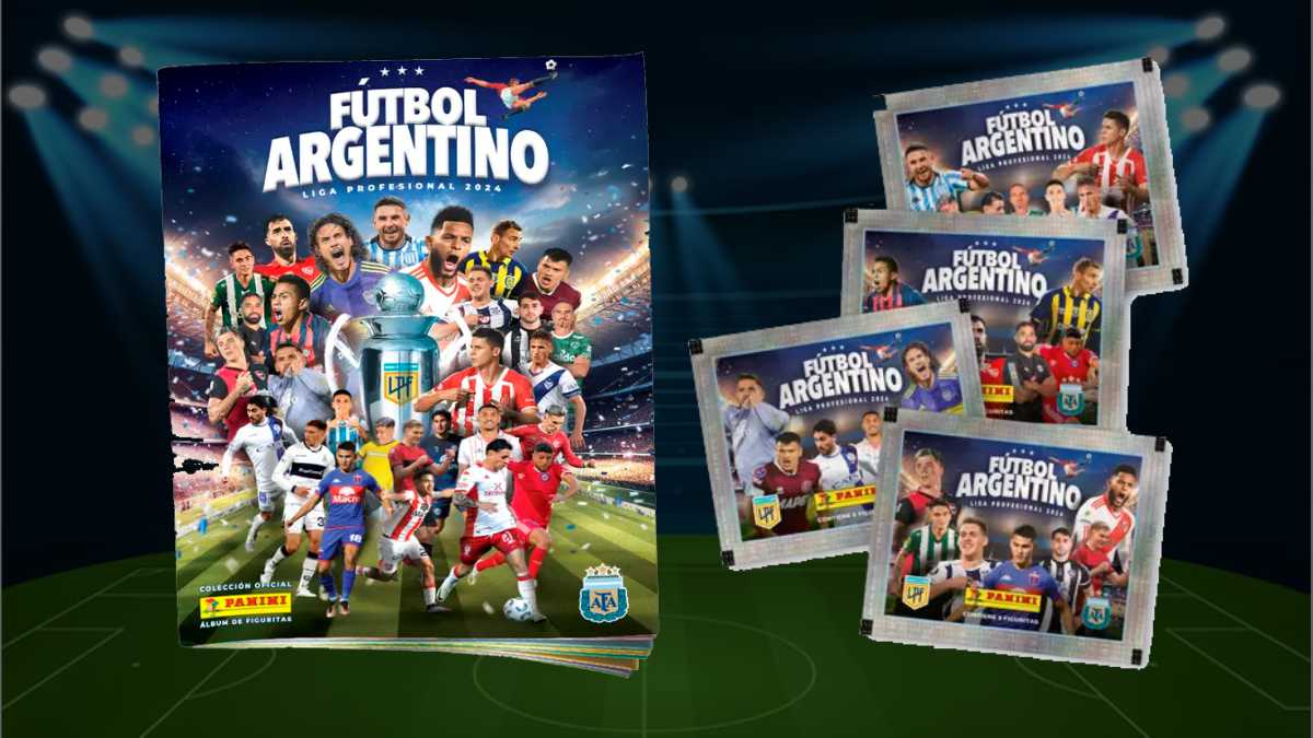 Panini lanza la colección Fútbol Argentino 2024 con todas las figuras de la Liga Profesional
