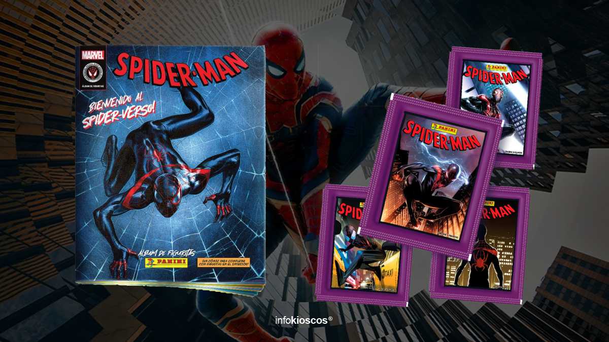 Panini lanza la colección de figuritas de Spider-Man: Spiderverse