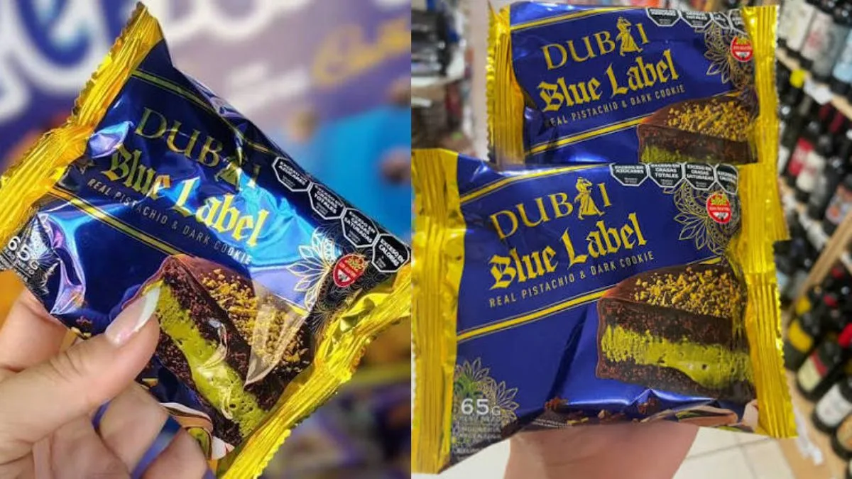 De los creadores del Matilda: llega el alfajor Dubai Blue Label con pistacho y un toque de alcohol