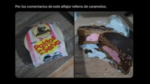 alfajor palito de la selva