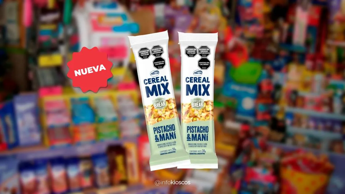Arcor la rompió con su nueva Cereal Mix pistacho y maní