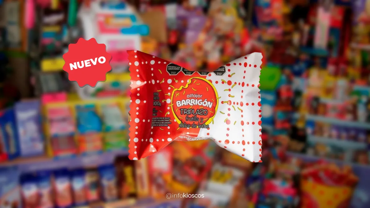 Así es el Barrigón Triplazo, elegido el mejor alfajor tres capas 2025