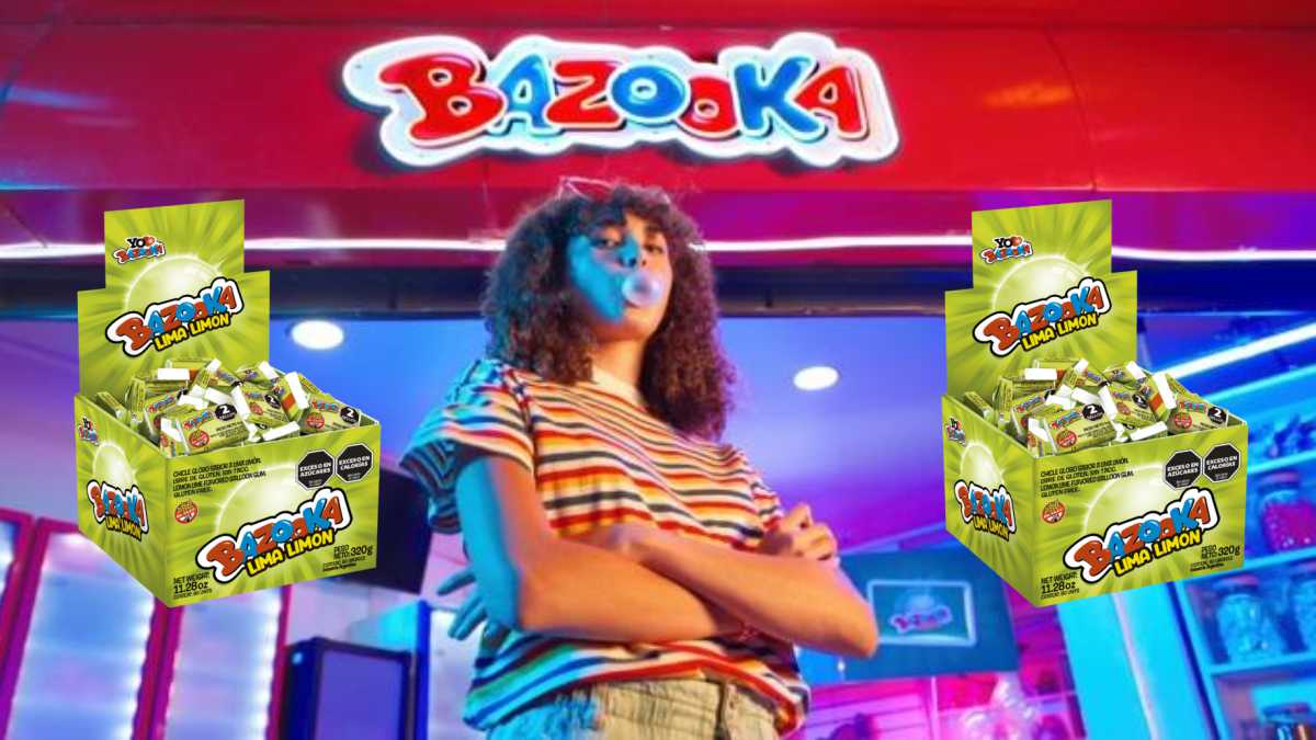 Bazooka lanza nuevo chicle sabor Lima Limón