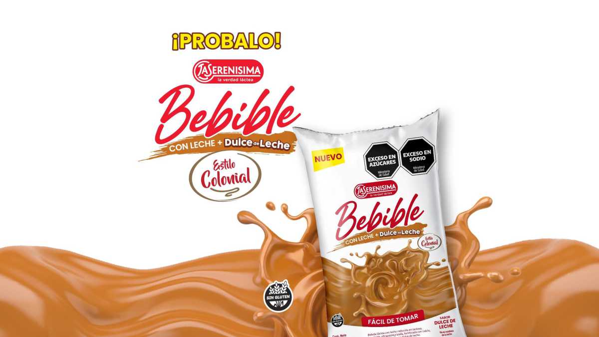 ¿Ya probaste el Bebible Estilo Colonial con dulce de leche de La Serenísima?