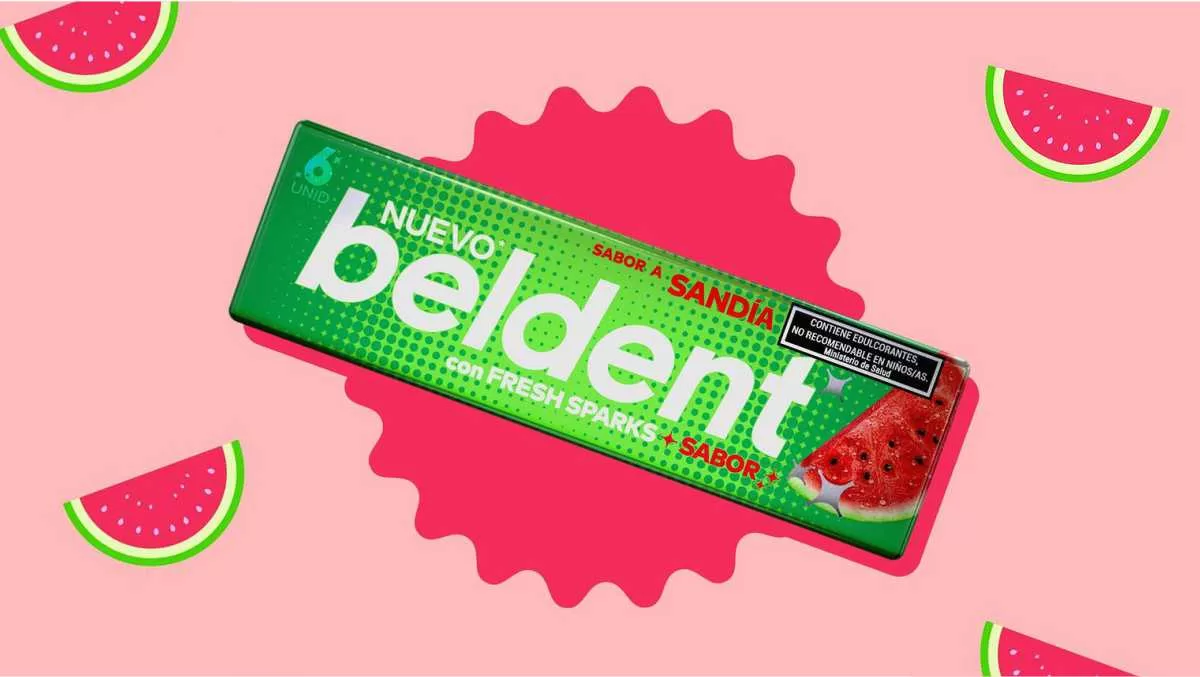 Nuevo Beldent Sandía. Activá tu verano en cualquier momento