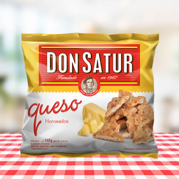 Nuevos bizcochos Don Satur Queso