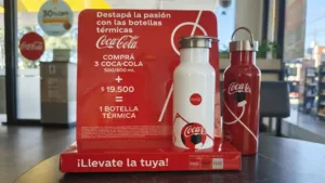 Así podés conseguir las botellas térmicas de Coca-Cola