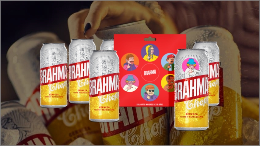 Nuevos packs Brahma con stickers diferenciadores de latas