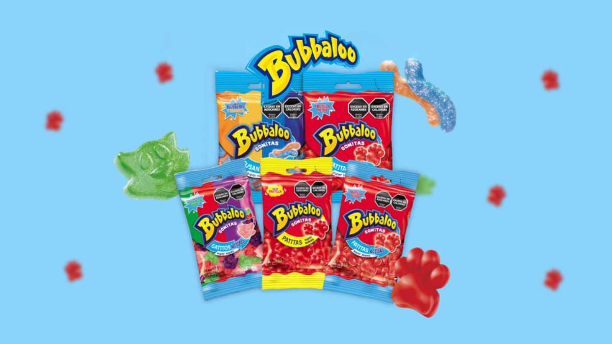 Ya conocés las nuevas gomitas Bubbaloo: huellitas, gatitos y patitas
