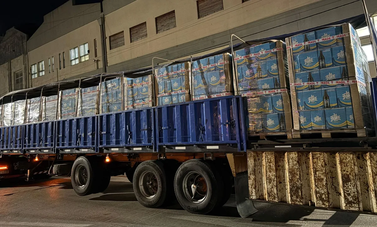 cerveza la feliz camiones