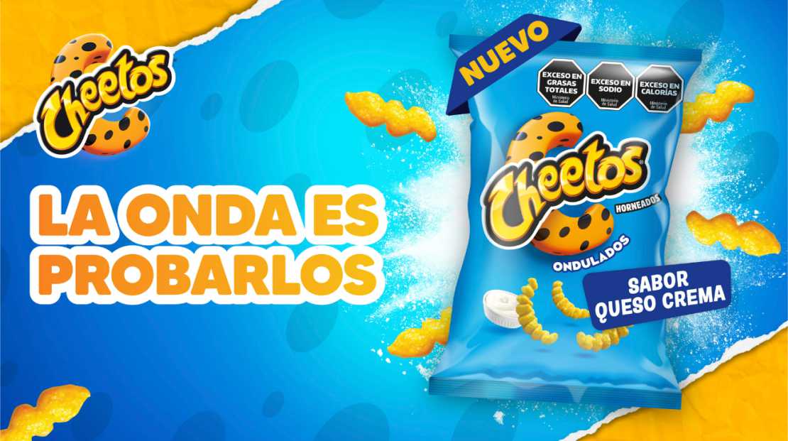 Nuevos Cheetos ondulados: Poniéndole onda al sabor