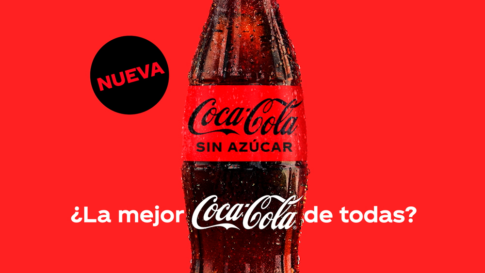 Nueva receta y nueva imagen de Coca Cola sin azúcar