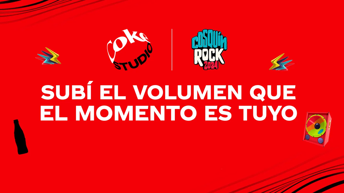 Promo Coca Cola «Subí el volumen en Cosquín Rock 2024»