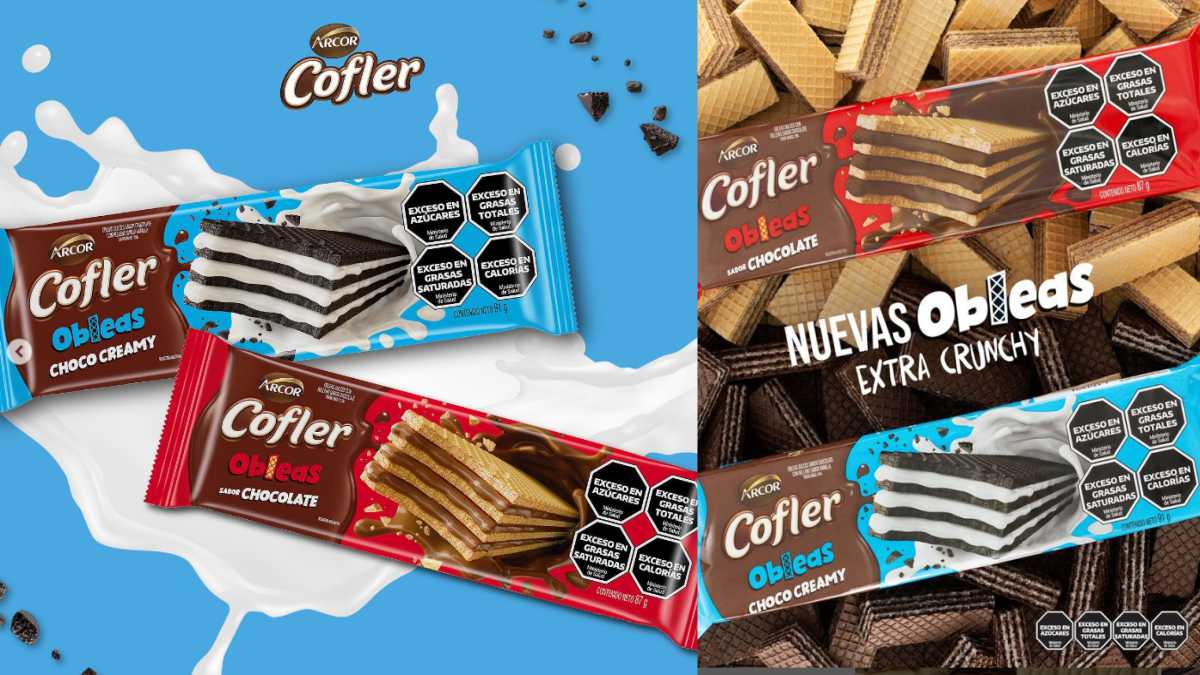 Arcor lanza las nuevas Cofler Obleas: una experiencia «extra crunchy»