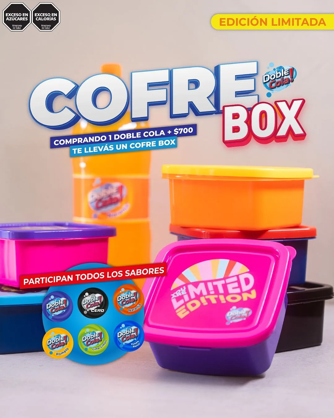 Nuevos Cofre Box coleccionables de Doble Cola