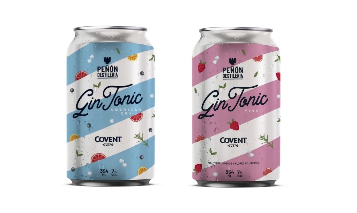Nuevas latas de Gin Tonic listas para tomar de Covent Gin y Peñón del Águila