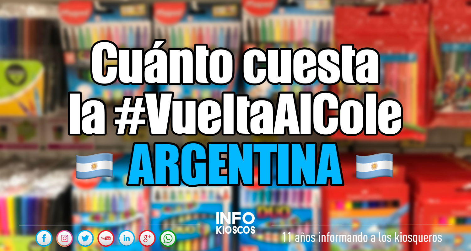 ¿Cuánto cuesta la Vuelta al Cole en Argentina y en otros países ?