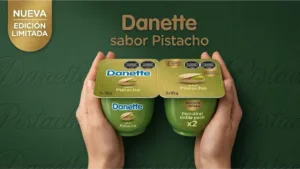 Danette lanza el nuevo postre pistacho de edición limitada