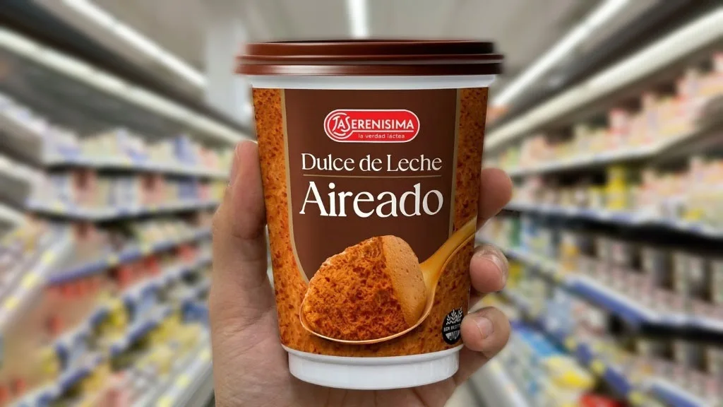 Cómo es el nuevo Dulce de leche «Aireado» de La Serenísima