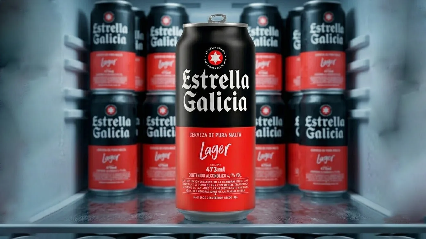 De España a los kioscos de Argentina, es la Estrella Galicia Lager