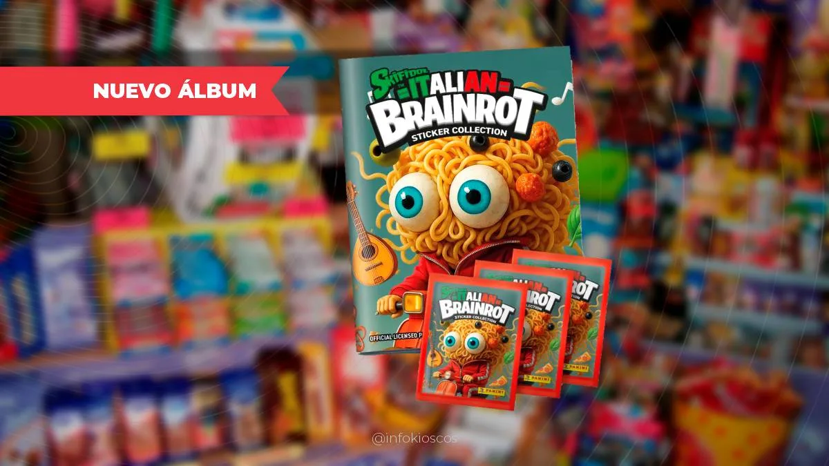 VIRAL: Italian Brainrot el nuevo álbum de figuritas de Panini