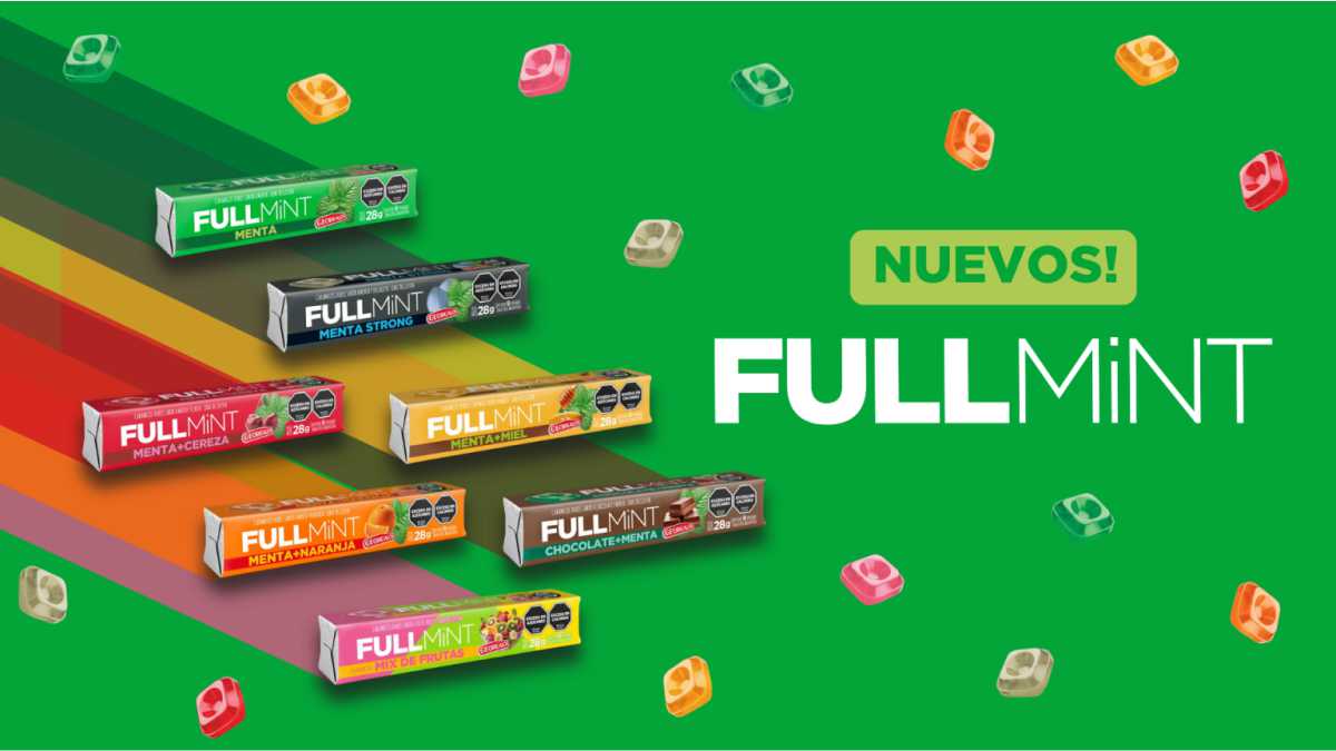 FullMint de Georgalos: la nueva marca de caramelos de menta con combinaciones únicas