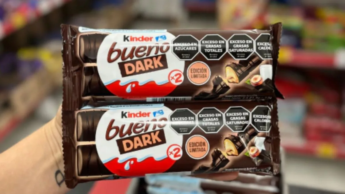 Llega a la Argentina el delicioso Kinder Bueno Dark edición limitada